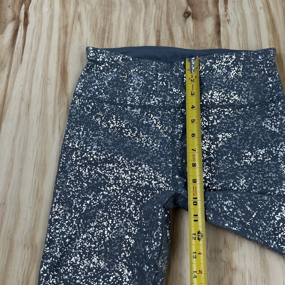 Sweaty Betty London Womens L Silver Bling 7/8 Leggings SB5465A78 - Picture 5 of 9